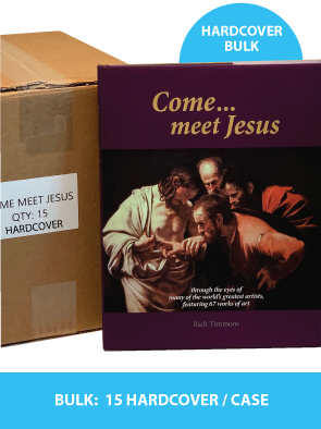 Come...meet jesus Bulk order hard cover books
