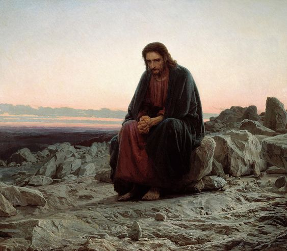 Christ in the Wilderness, Ivan Kramskoi (1837-1887) - Come Meet Jesus