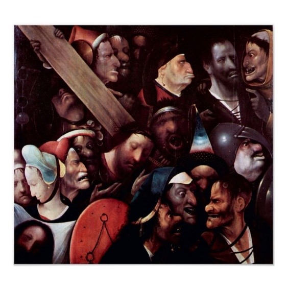 Christ Carrying the Cross, Heironymous Bosch (1450-1516)