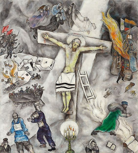 White Crucifixion, Marc Chagall (1887-1985)